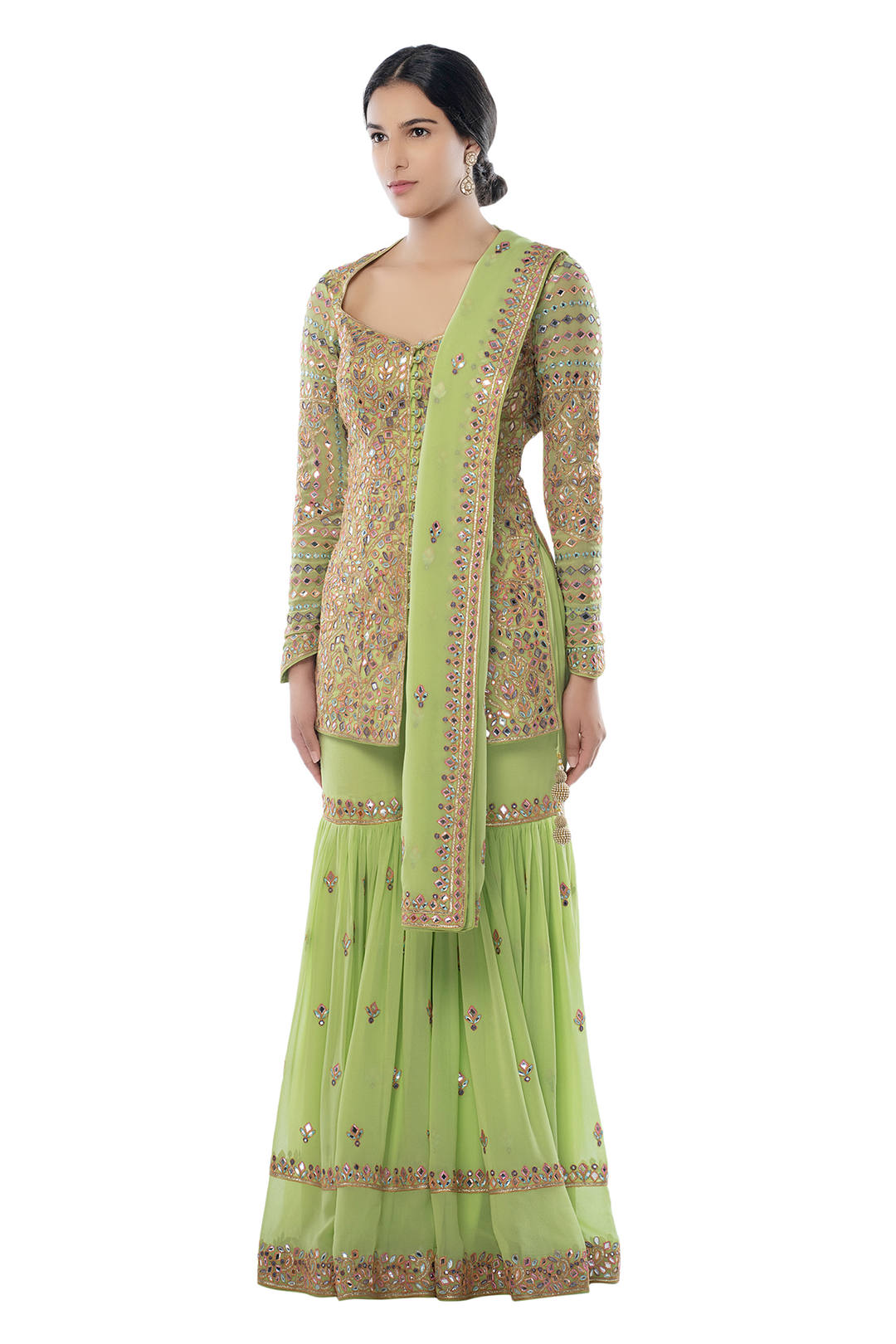 Pista Green Gharara