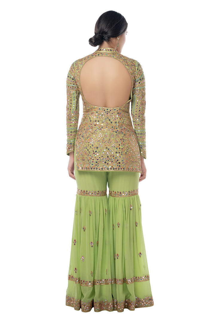 Pista Green Gharara