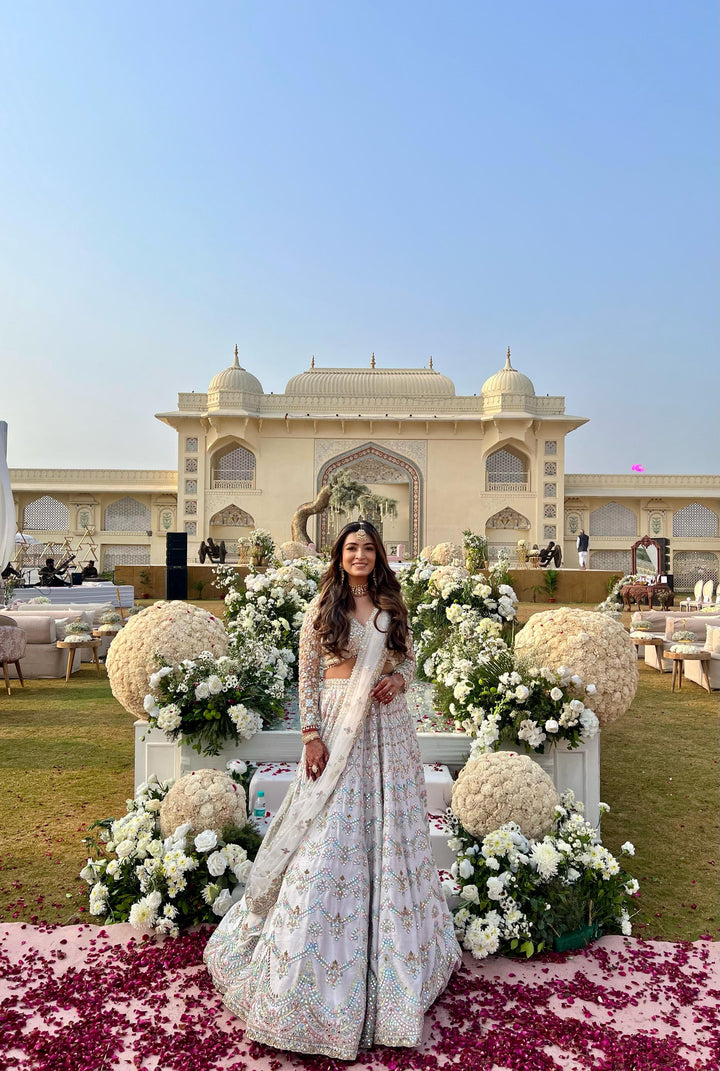 SONAKSHI MOHINDER IN OUR CUSTOM SERENADE LEHENGA SET