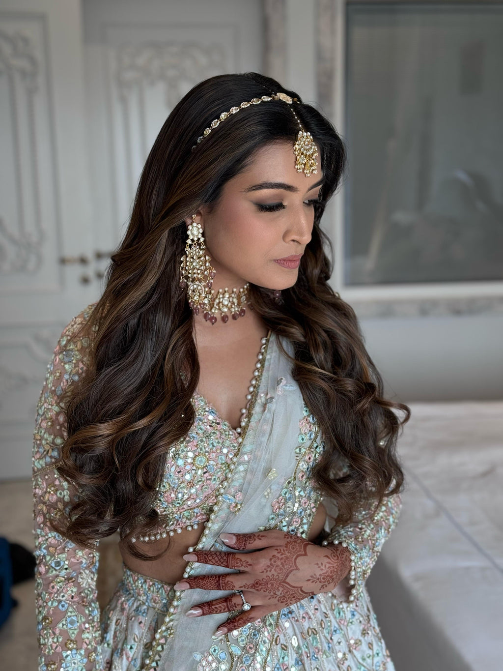Sonakshi Mohinder In Our Custom Serenade Lehenga Set