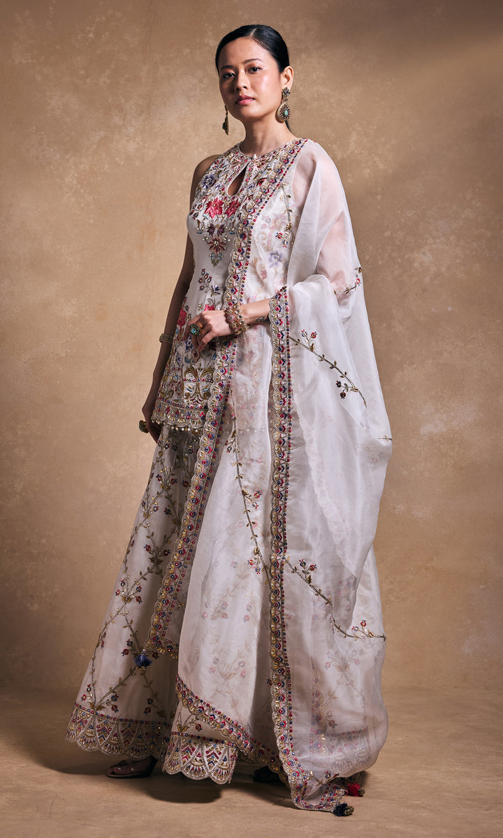 Ivory Sharara Set