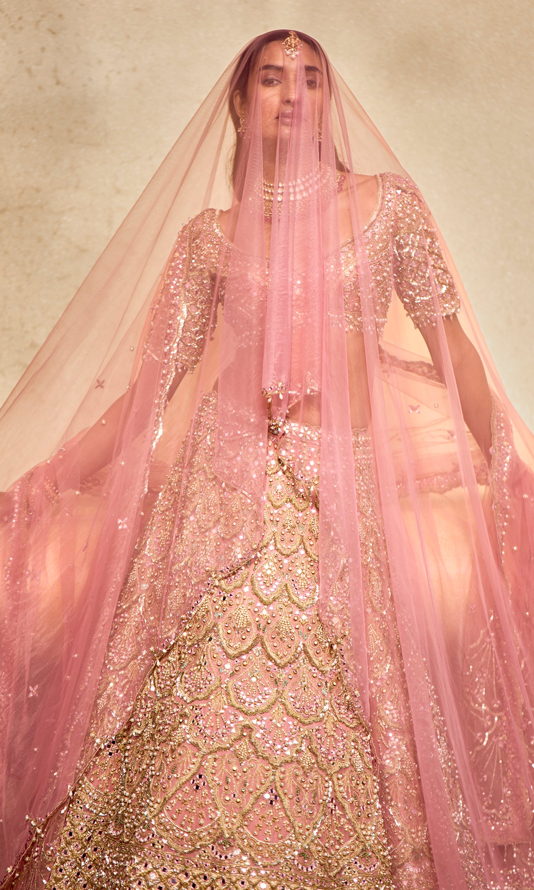 Rose Pink Lehenga Set