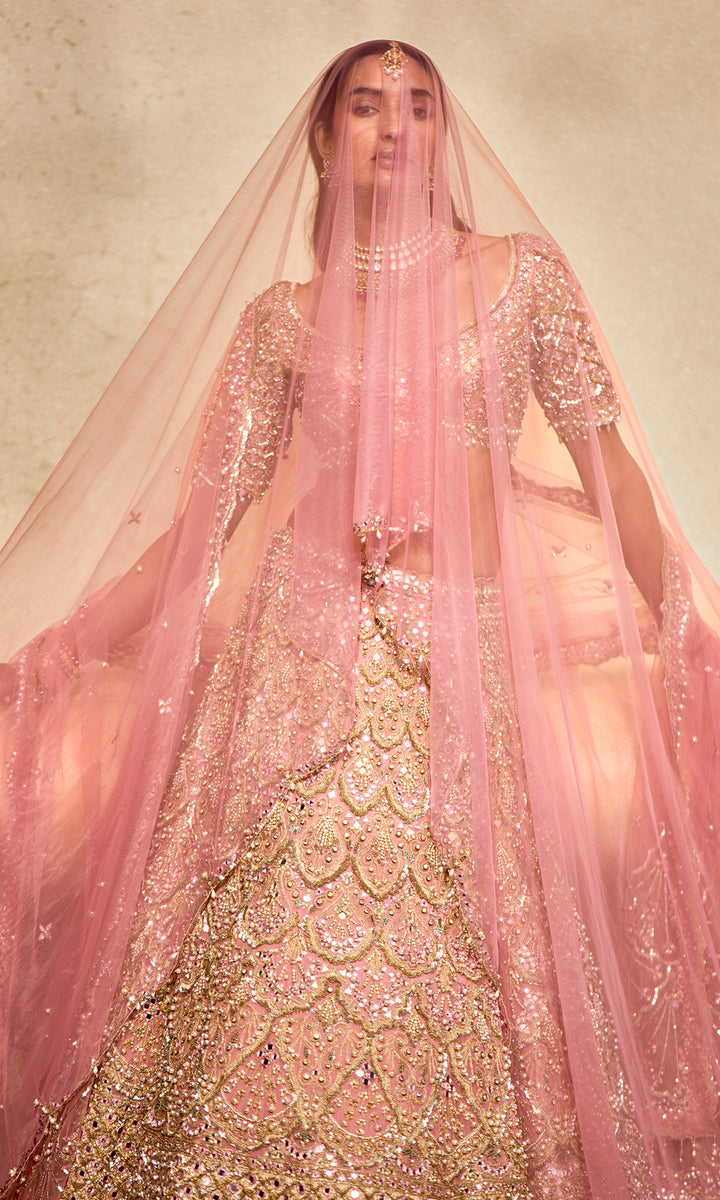 Rose Pink Lehenga Set