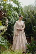 Roshni Badlani In Our Serenade Rose Pink Mirror Lehenga
