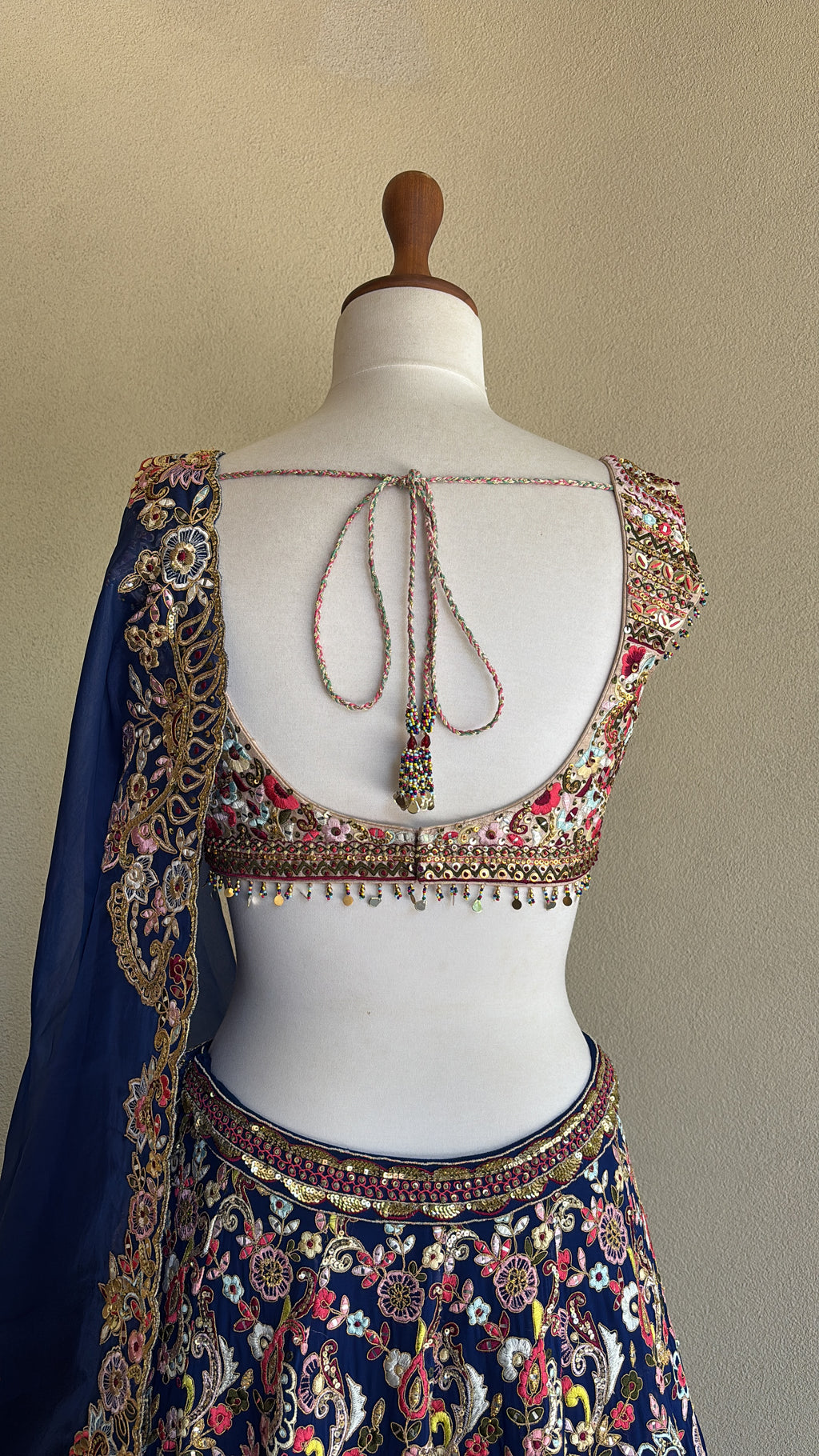 Royal Blue Lehenga Set