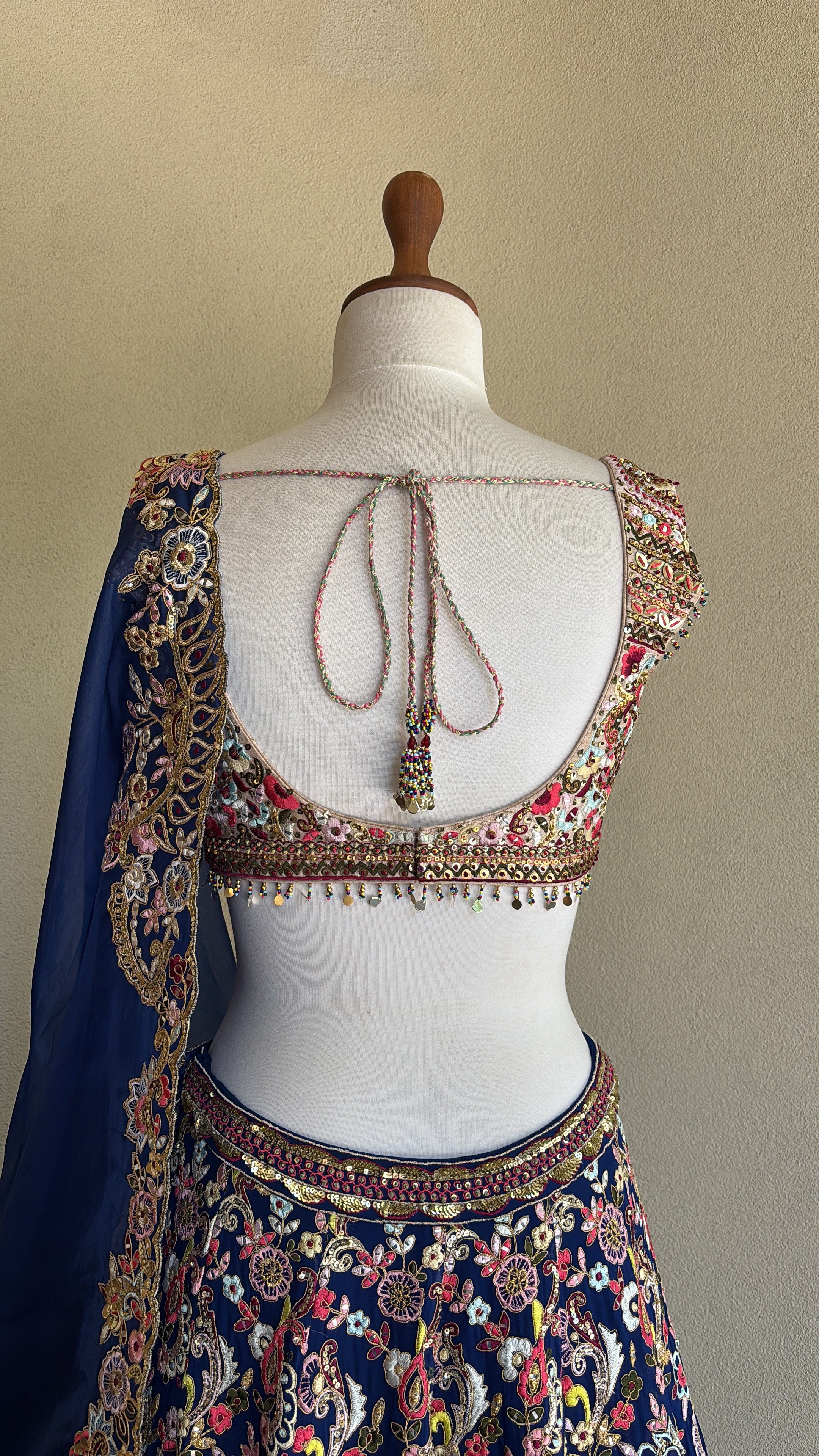Royal Blue Lehenga Set