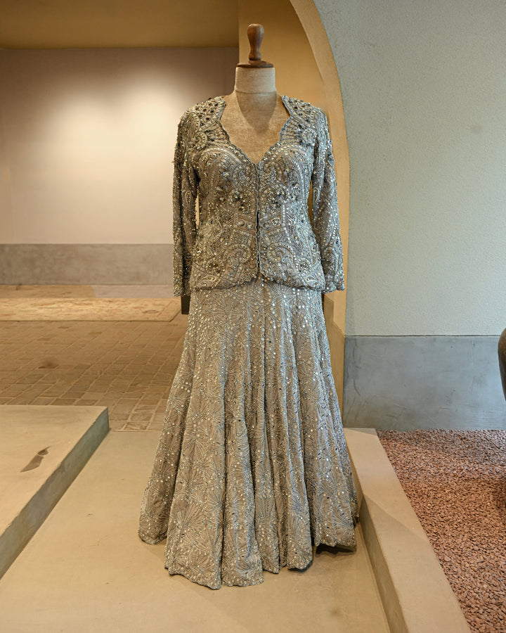 Grey Noctelle Jacket and Sharara