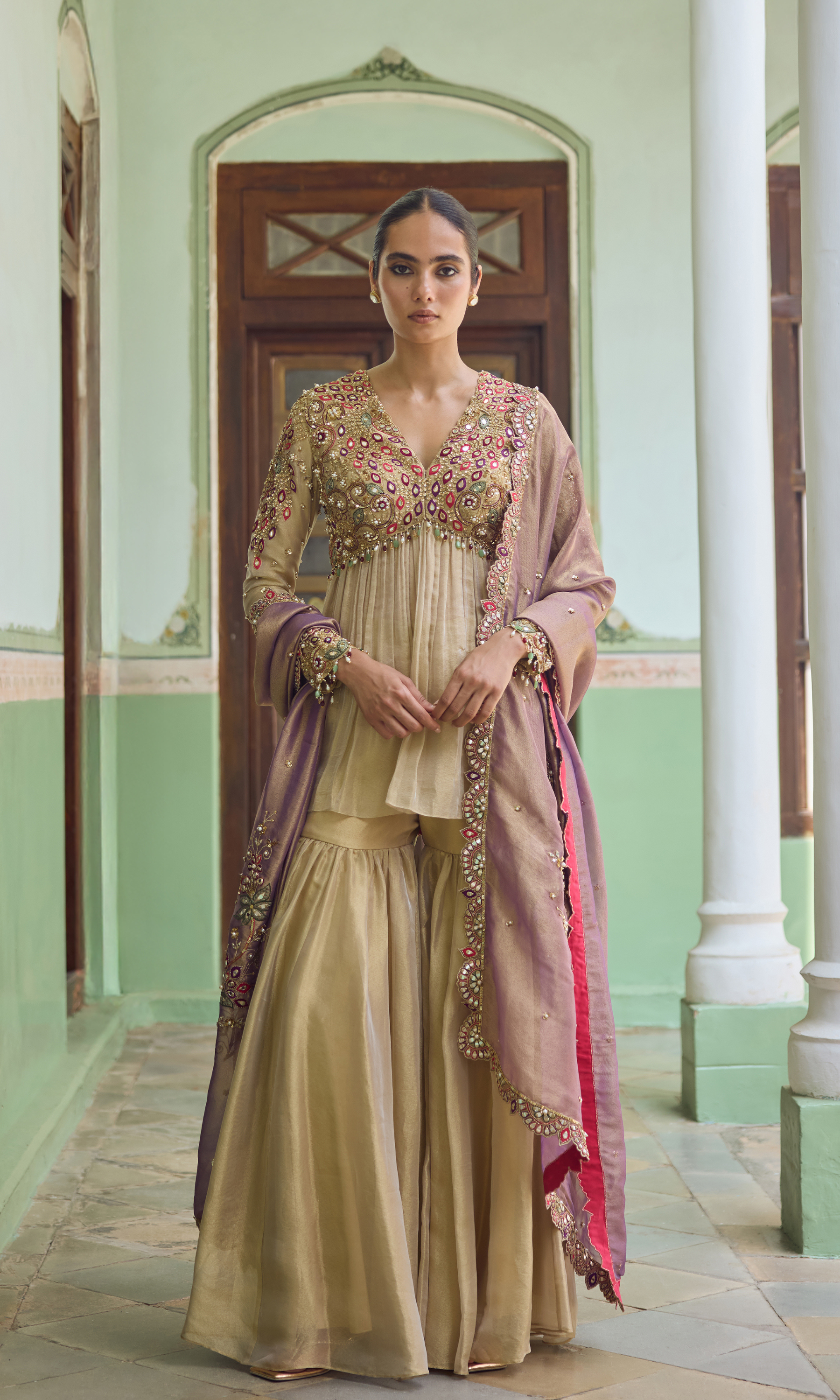 NAZIA GHARARA SET