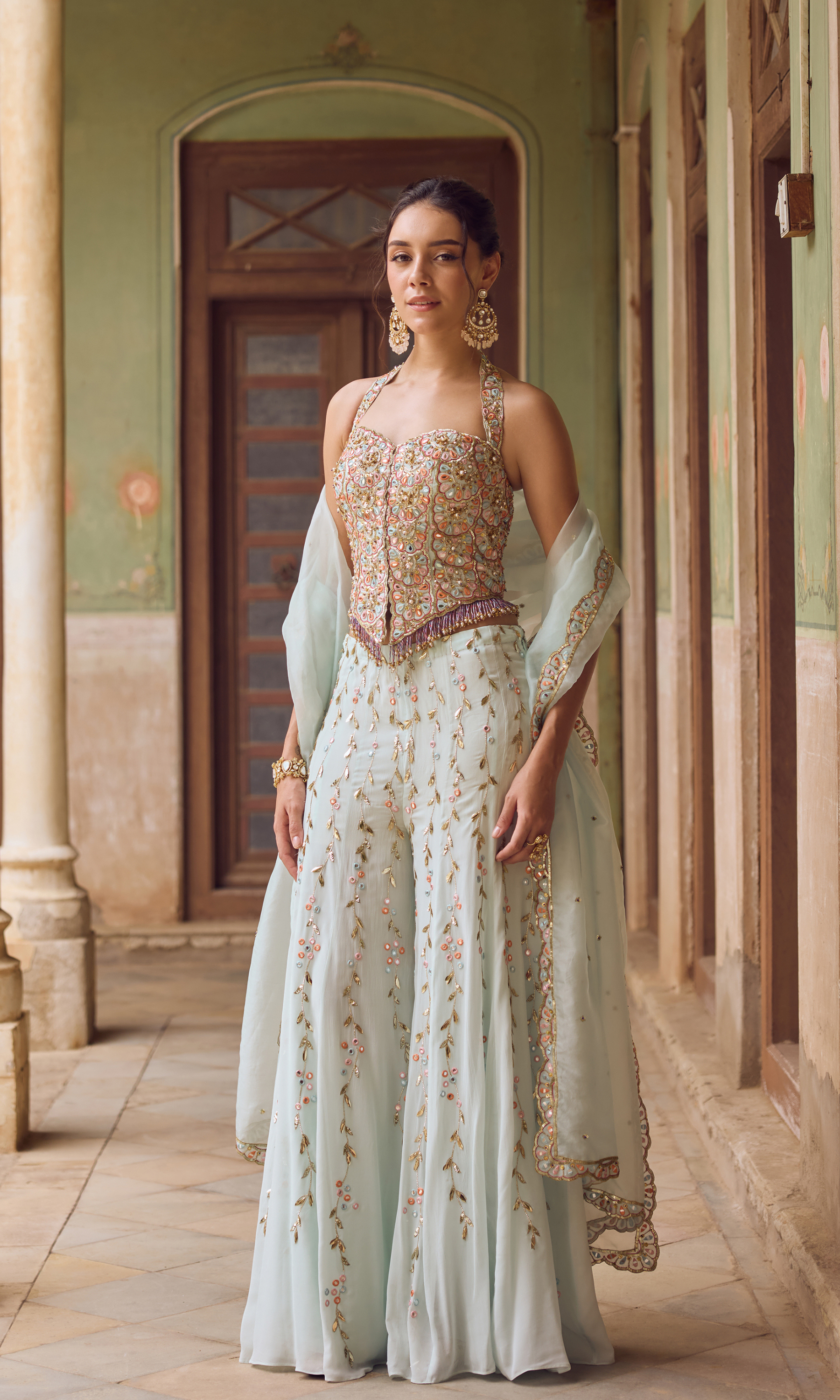 ZARA SHARARA SET