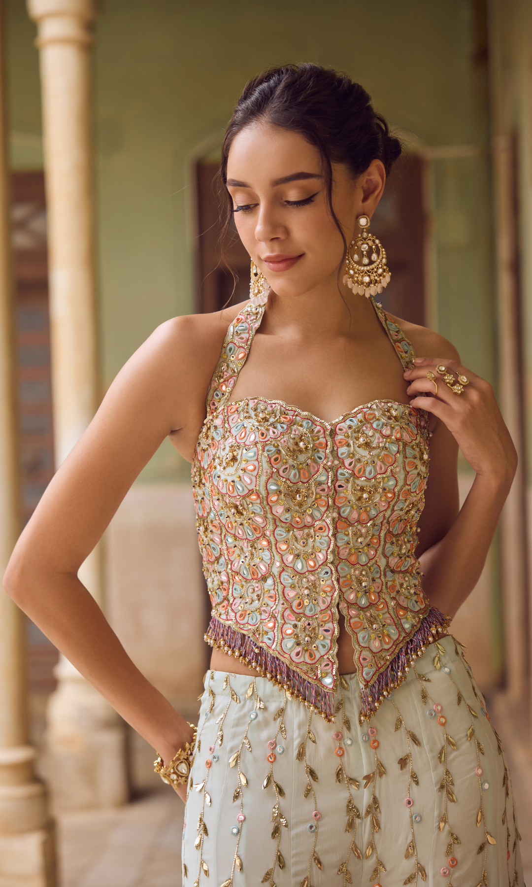 Zara Sharara Set