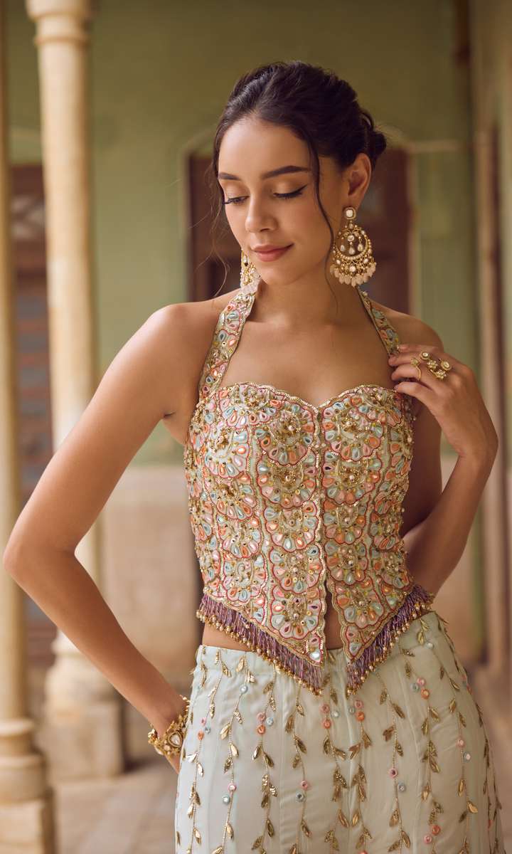 Zara Sharara Set