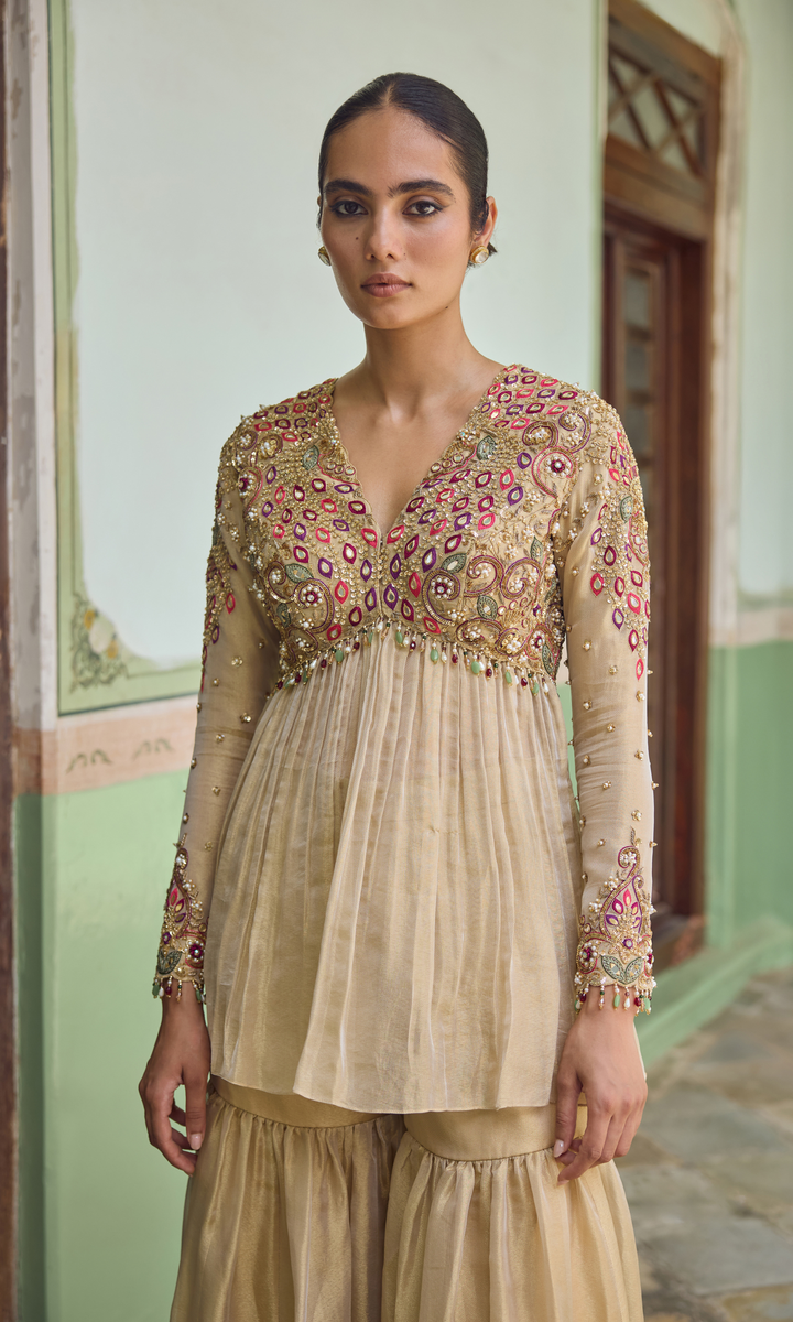 Nazia Gharara Set