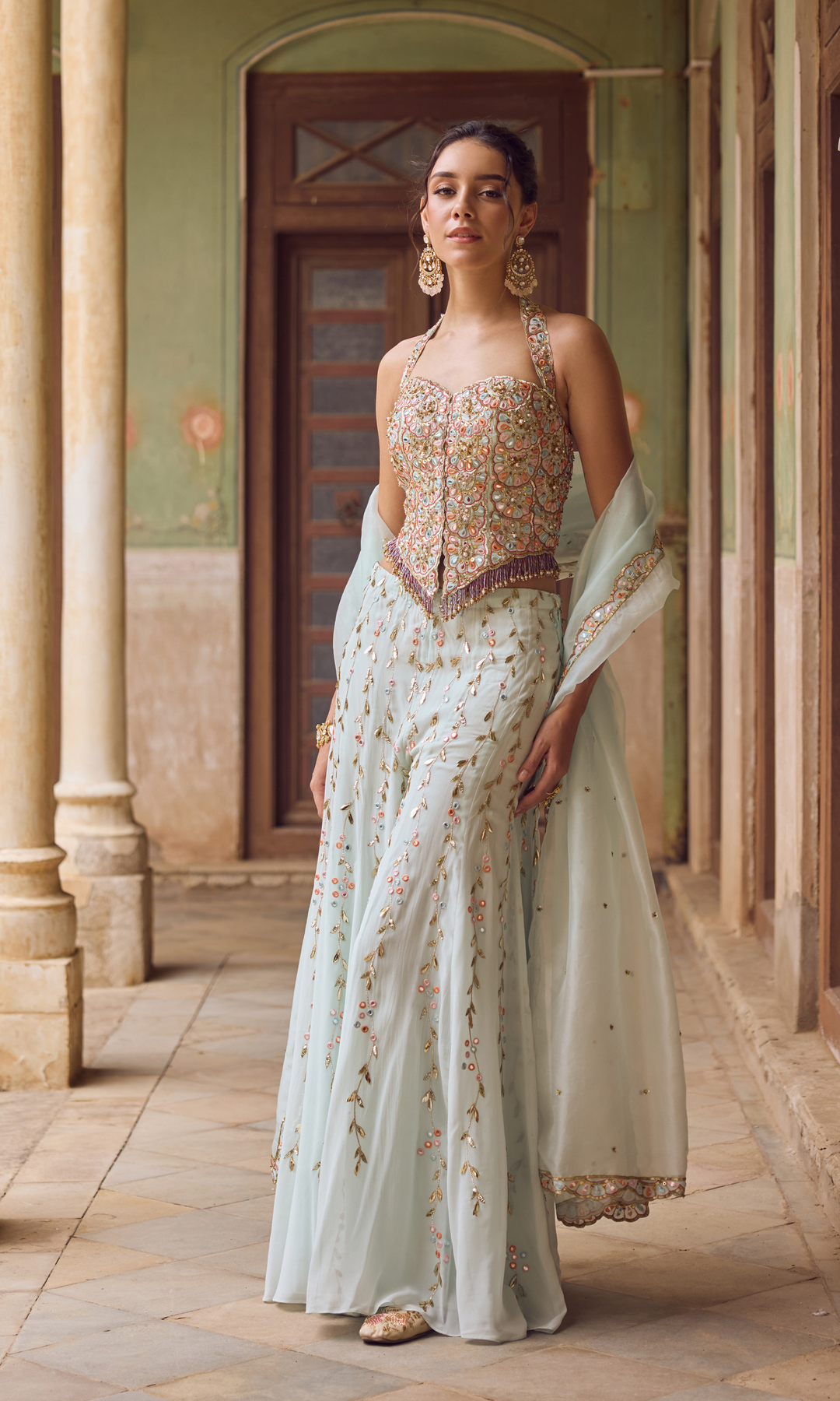 Zara Sharara Set