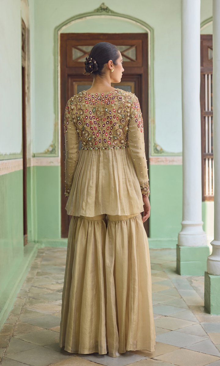 Nazia Gharara Set