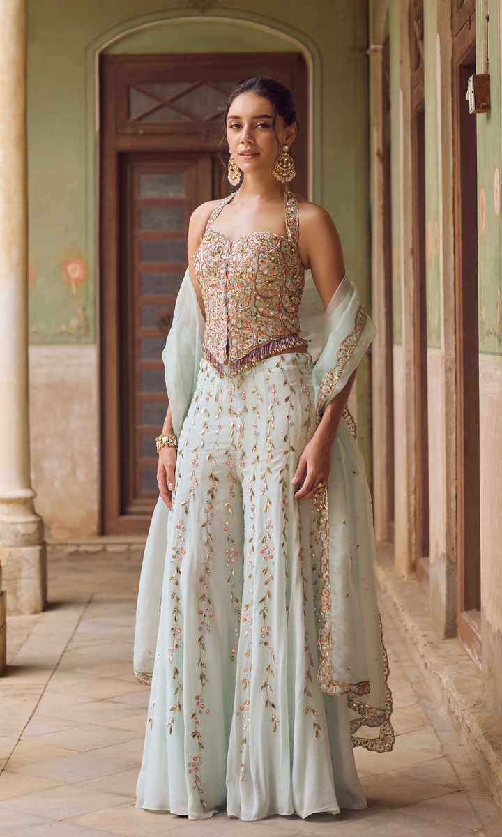 Zara Sharara Set