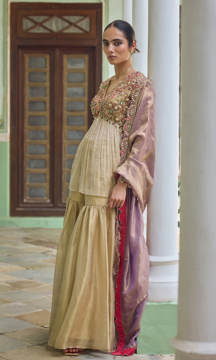 Nazia Gharara Set