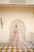 Tanisha Katyal In Our Serenade Rose Pink Mirror Lehenga