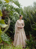 Roshni Badlani In Our Serenade Rose Pink Mirror Lehenga