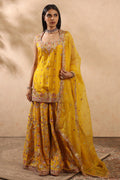 Mustard Sharara Set
