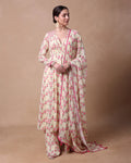 Ivory Flora Bliss Anarkali Set