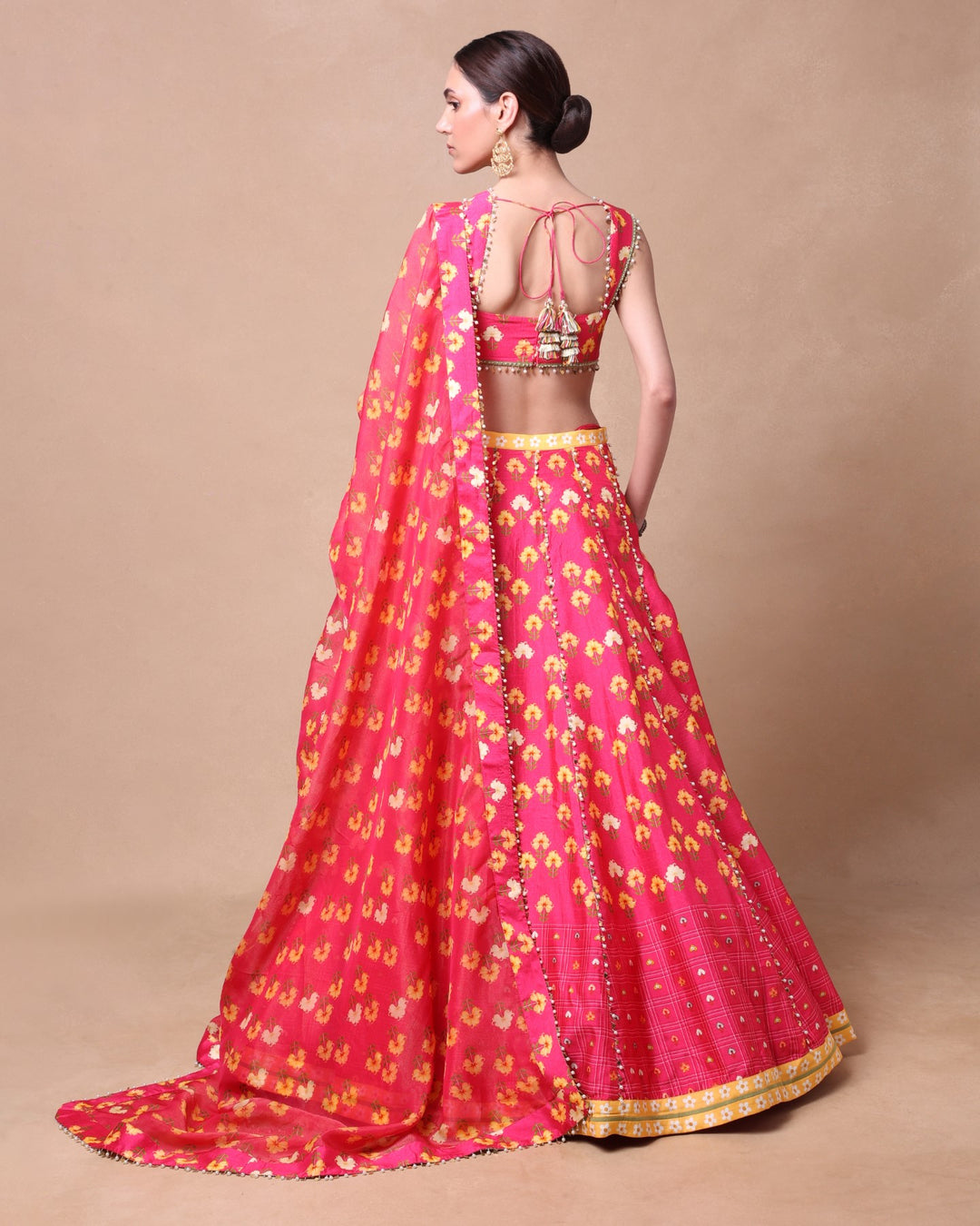 PINK PETAL LEHENGA SET