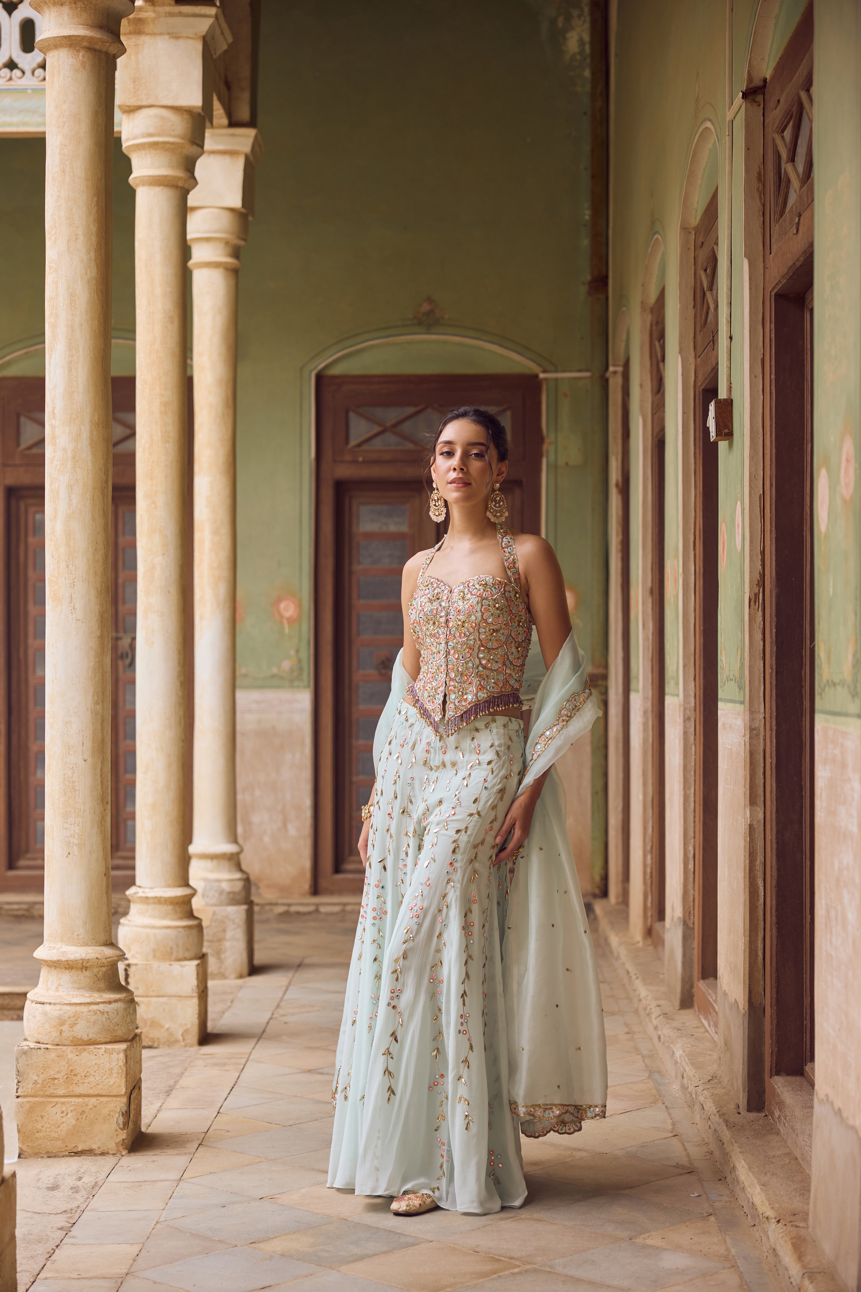 ZARA SHARARA SET