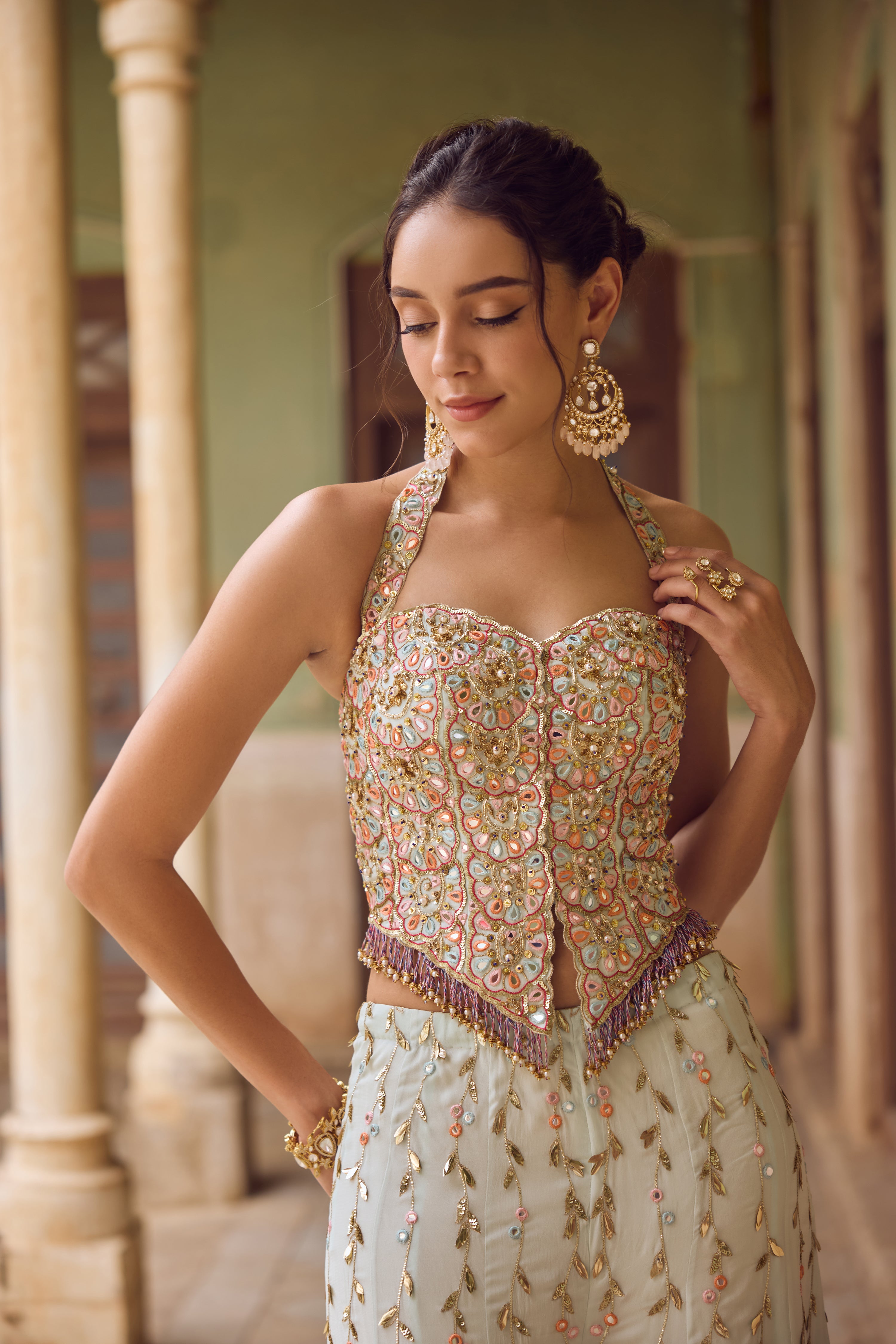 ZARA SHARARA SET