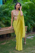 Yellow Saree Set