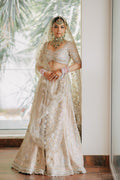 PAVIT SINGH IN OUR SERENADE IVORY WITH MULTI COLOURED EMBROIDERY LEHENGA