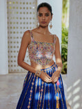 Royal Blue Lehenga Set