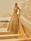 Biscuit Luxe Lehenga Set