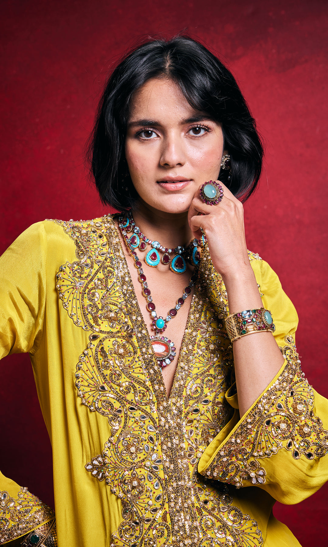 Yellow Kaftan
