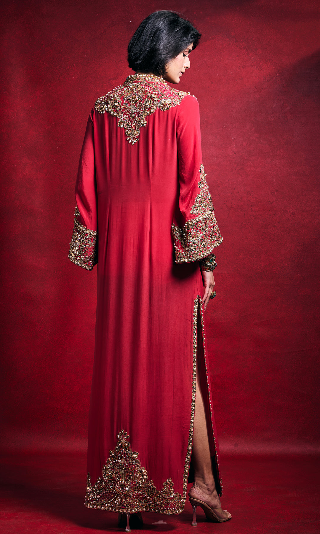 Fuchsia Pink Kaftan