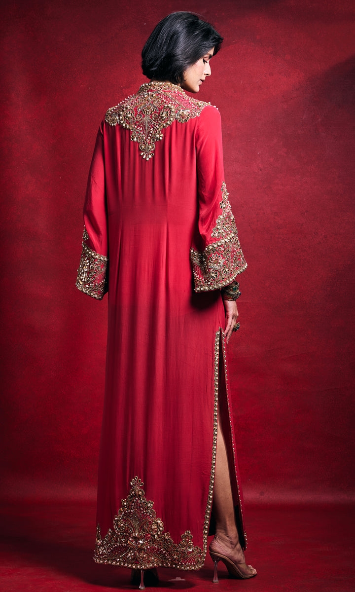 Fuchsia Pink Kaftan