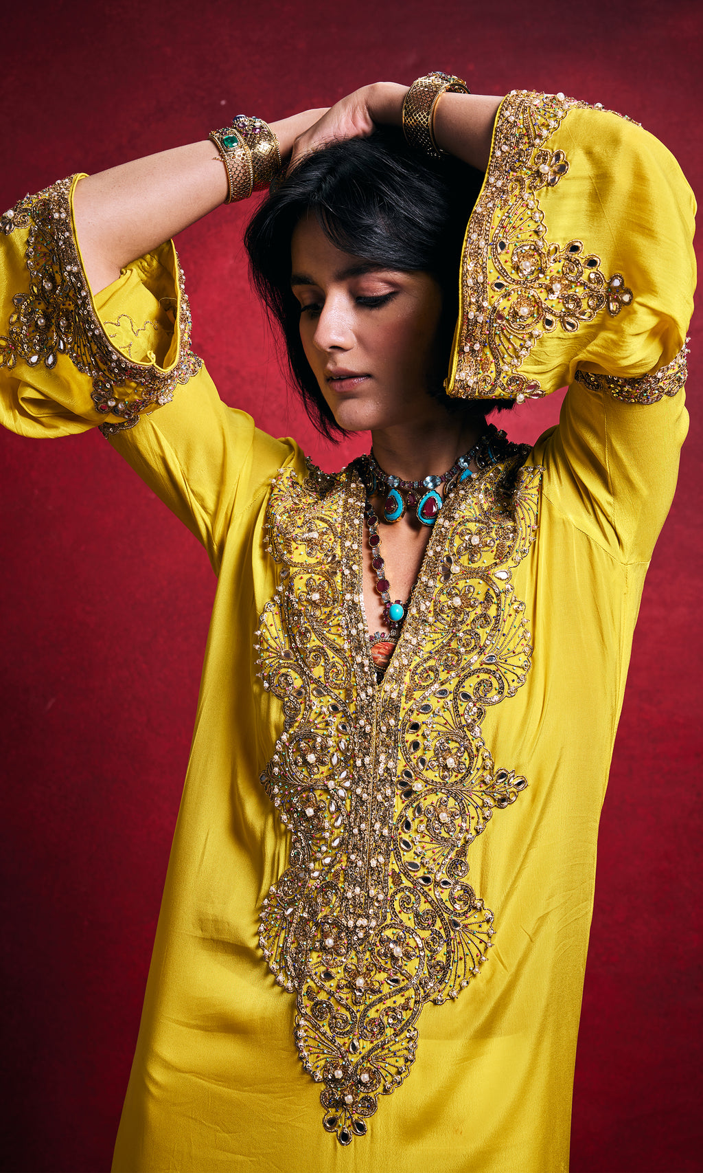 Yellow Kaftan