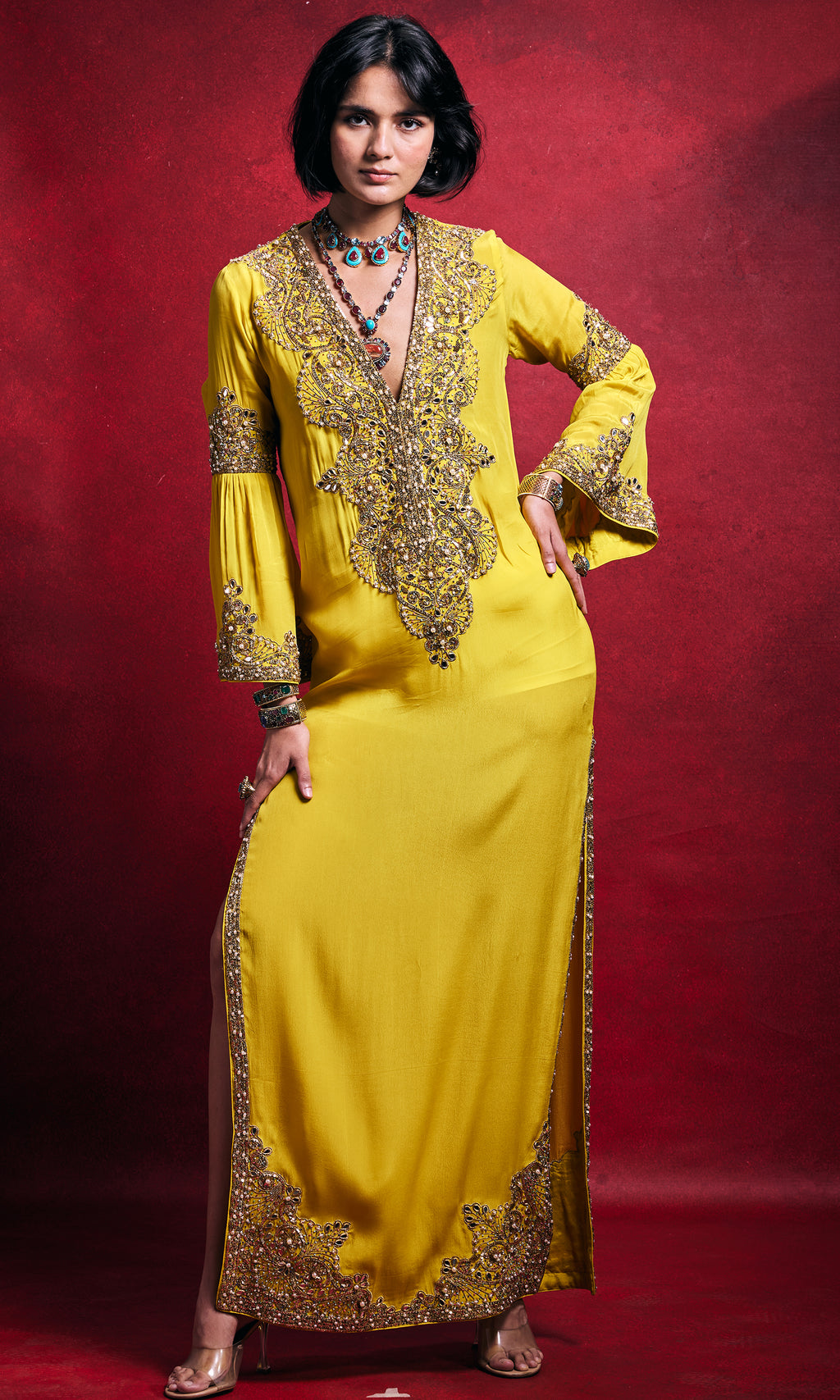 Yellow Kaftan