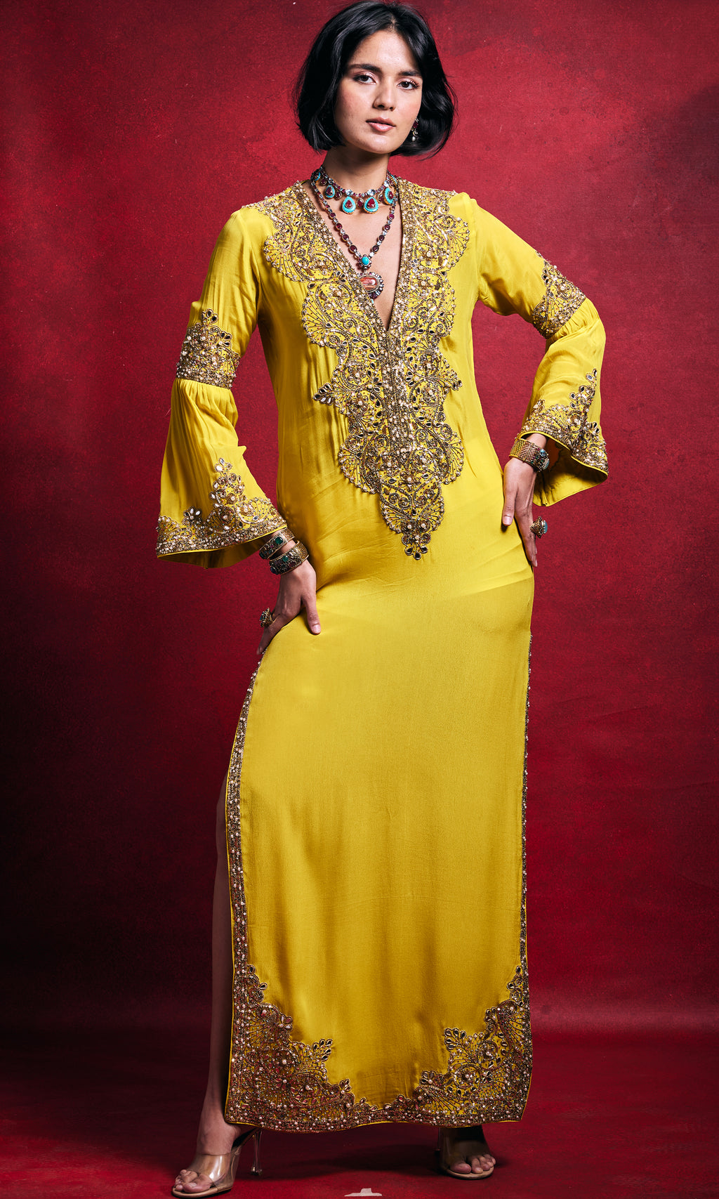 Yellow Kaftan