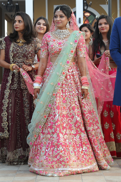 BINITA SONI in a CUSTOMIZED Tamanna Punjabi Kapoor BRIDAL OUTFIT