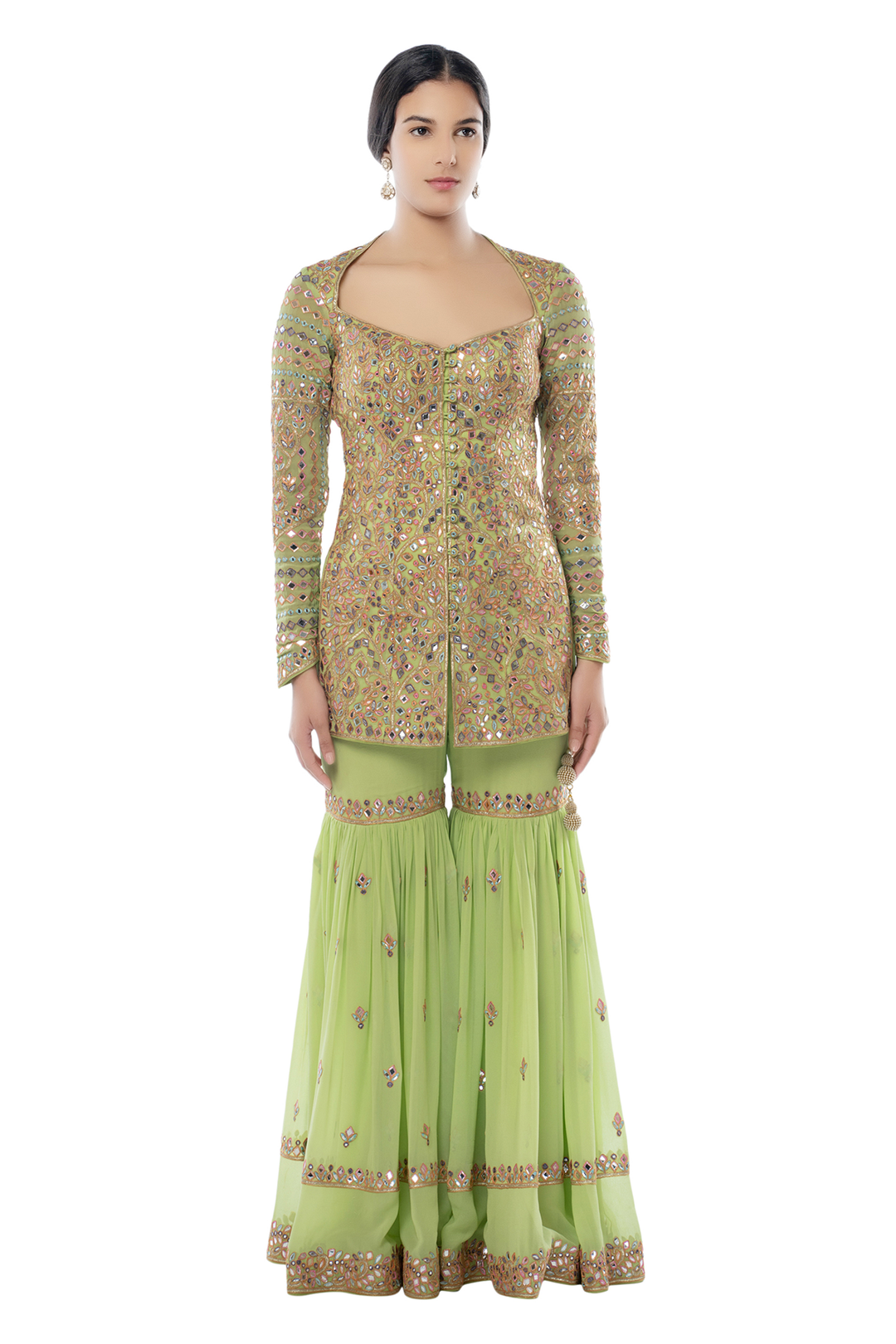 Pista Green Gharara