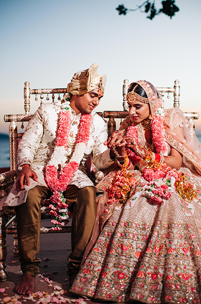 SHAINA KHURANA in a CUSTOMIZED Tamanna Punjabi Kapoor BRIDAL OUTFIT