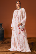 Floral Potli With Mirror Embroidery