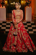 Seema Diwan In Pink Georgette Floral Lehenga