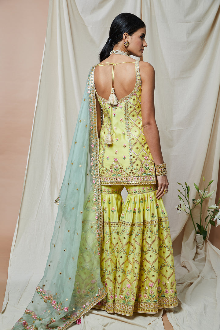 SUNSHINE YELLOW GHARARA