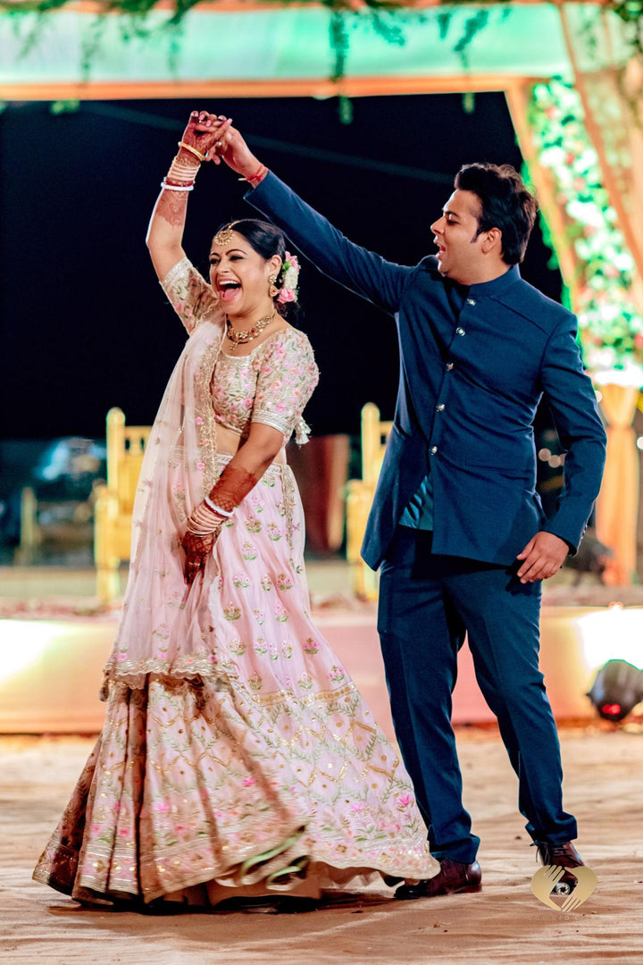 BIDISHA KOHLI in a CUSTOMIZED Tamanna Punjabi Kapoor BRIDAL OUTIFIT