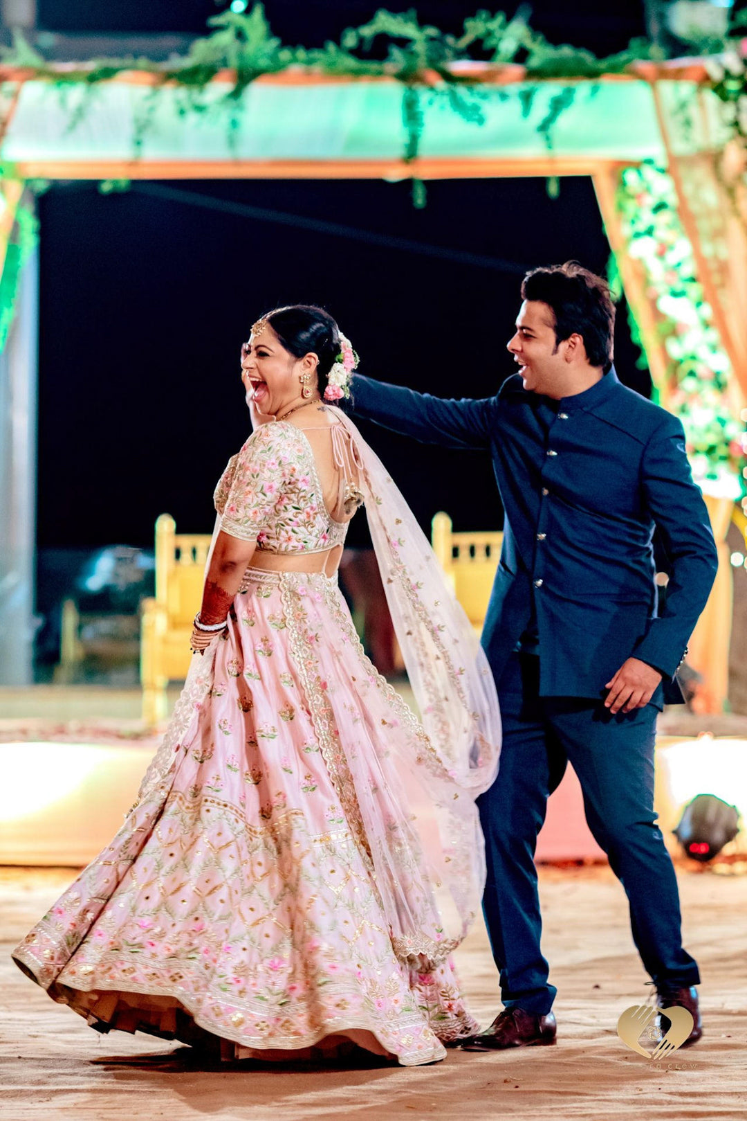 BIDISHA KOHLI in a CUSTOMIZED Tamanna Punjabi Kapoor BRIDAL OUTIFIT