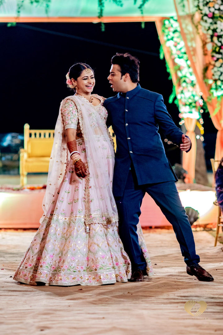 BIDISHA KOHLI in a CUSTOMIZED Tamanna Punjabi Kapoor BRIDAL OUTIFIT