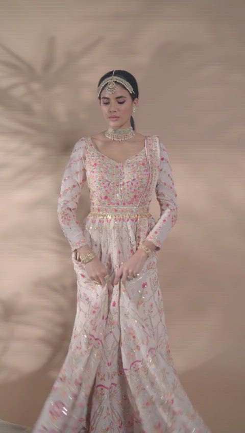 Light Pink Anarkali